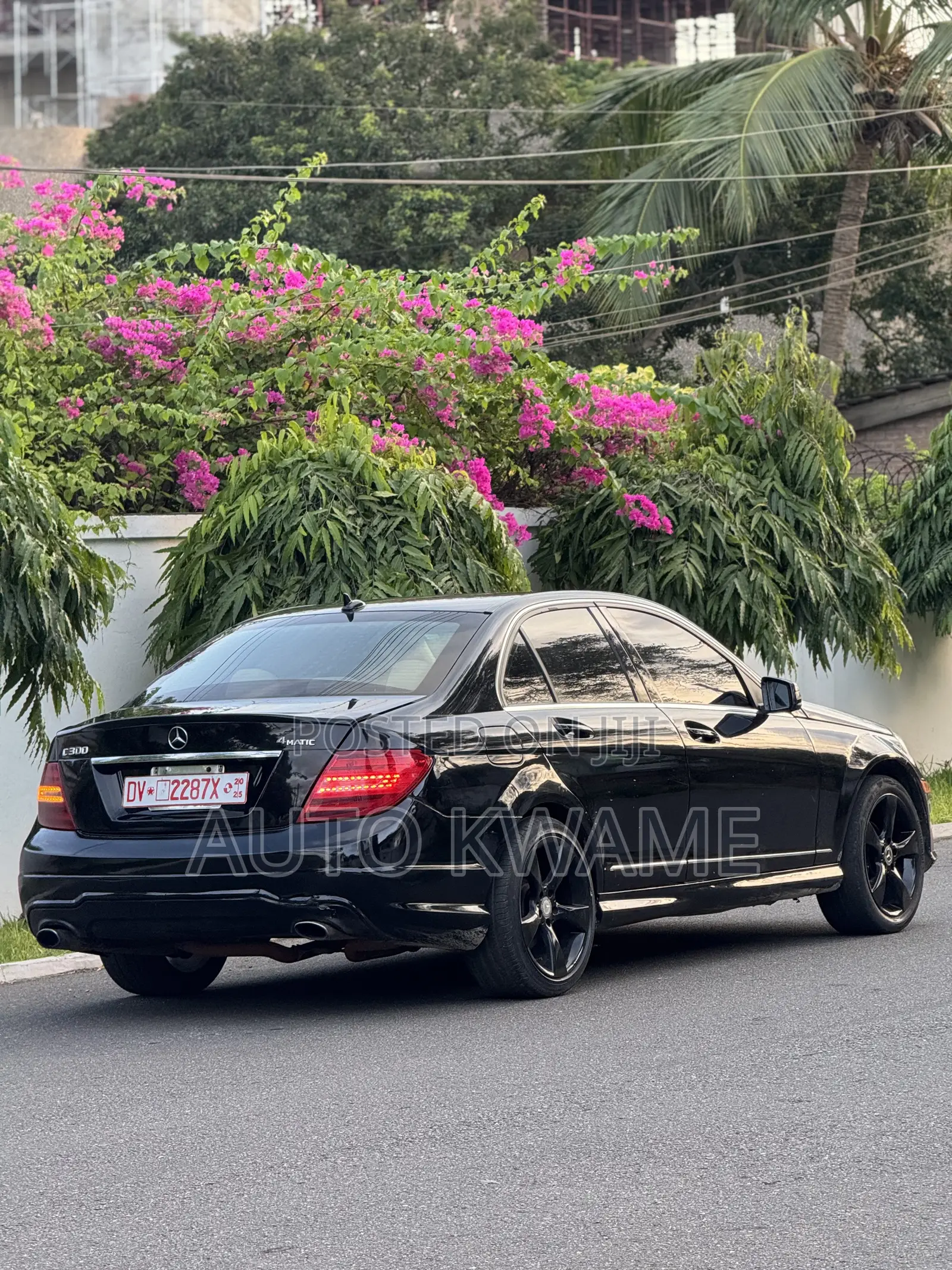 Mercedes-Benz C300 Luxury 4Matic Sedan AWD (3.0L 6cyl 7A) 2012 Black