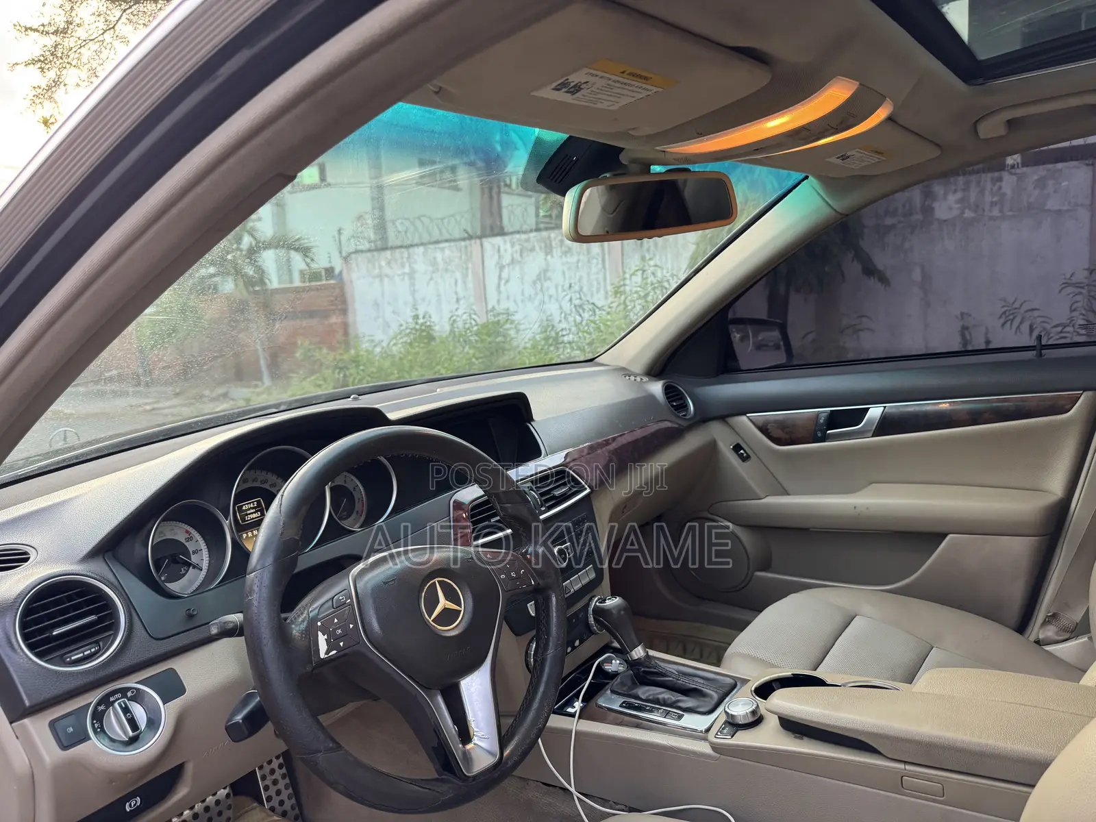Mercedes-Benz C300 Luxury 4Matic Sedan AWD (3.0L 6cyl 7A) 2012 Black