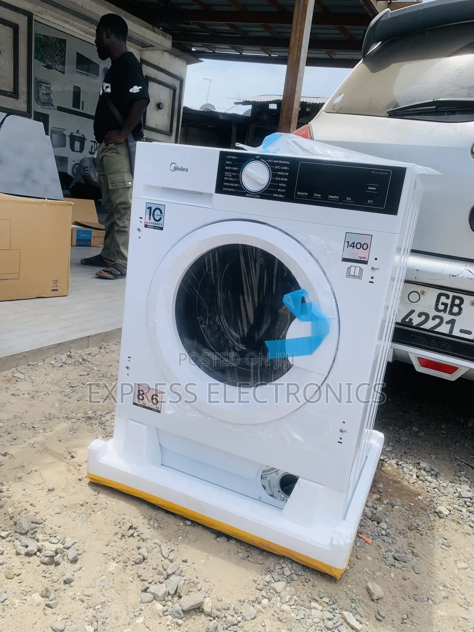 Text Us Fir Your Mfa06d80b/W Wash and Dry Midea 8/6jg
