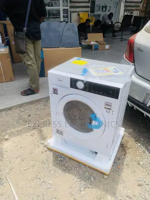 Eco Friendly Washing Machine Mfa06d80b/W Midea 8/6kg