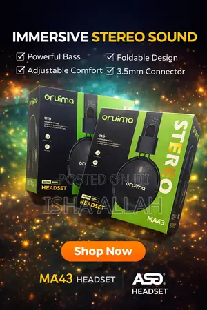 Orima Soundmax Stereo Headset