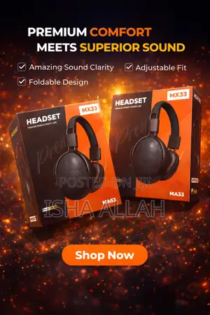 Mx33 Powersound Headset
