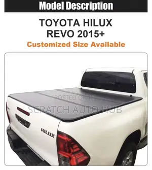 Toyota Hilux Bucket Cover (Tri-Fold Hard) Revo