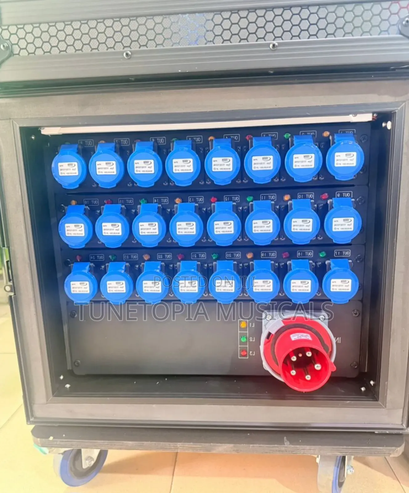 24channel Distribution Box For Temporary High-power Installations.