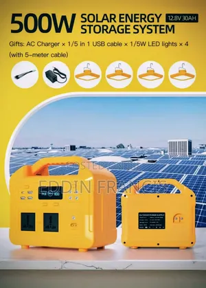500 Watt Solar Energy System With Panel