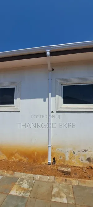 Rain Gutter Profile PVC