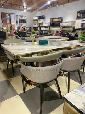 Authentic and Classic 6seater Marble Dining