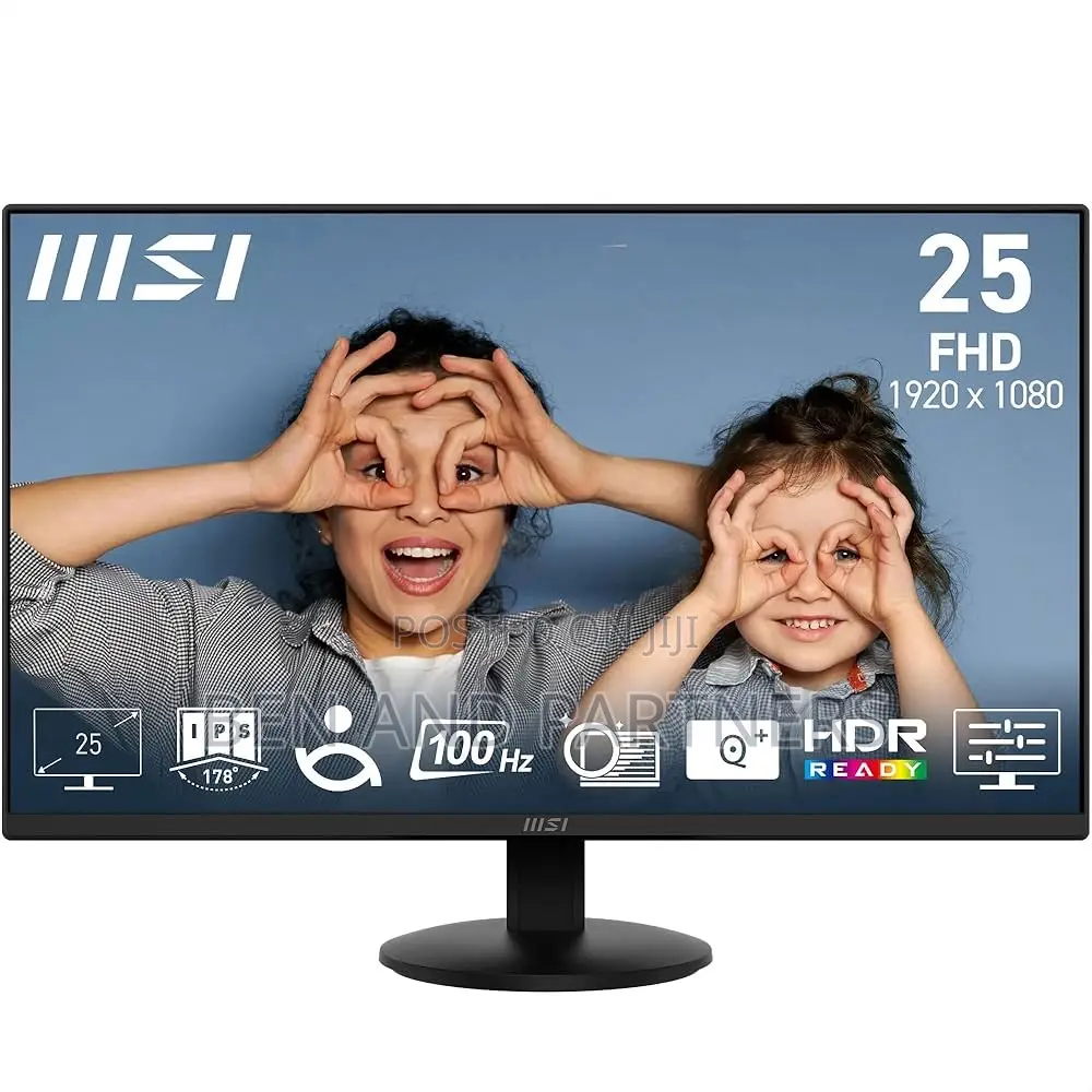 Msi 25”, Fhd, 100hz, Hdr, 1ms Professional Monitor