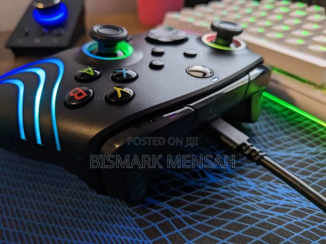 PDP Gaming Enhanced RGB Wired Controller for Pc, Xbox One, Series X|S.