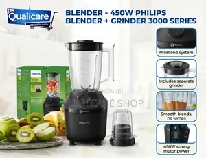 450w Philips Blender + Grinder 3000 Series