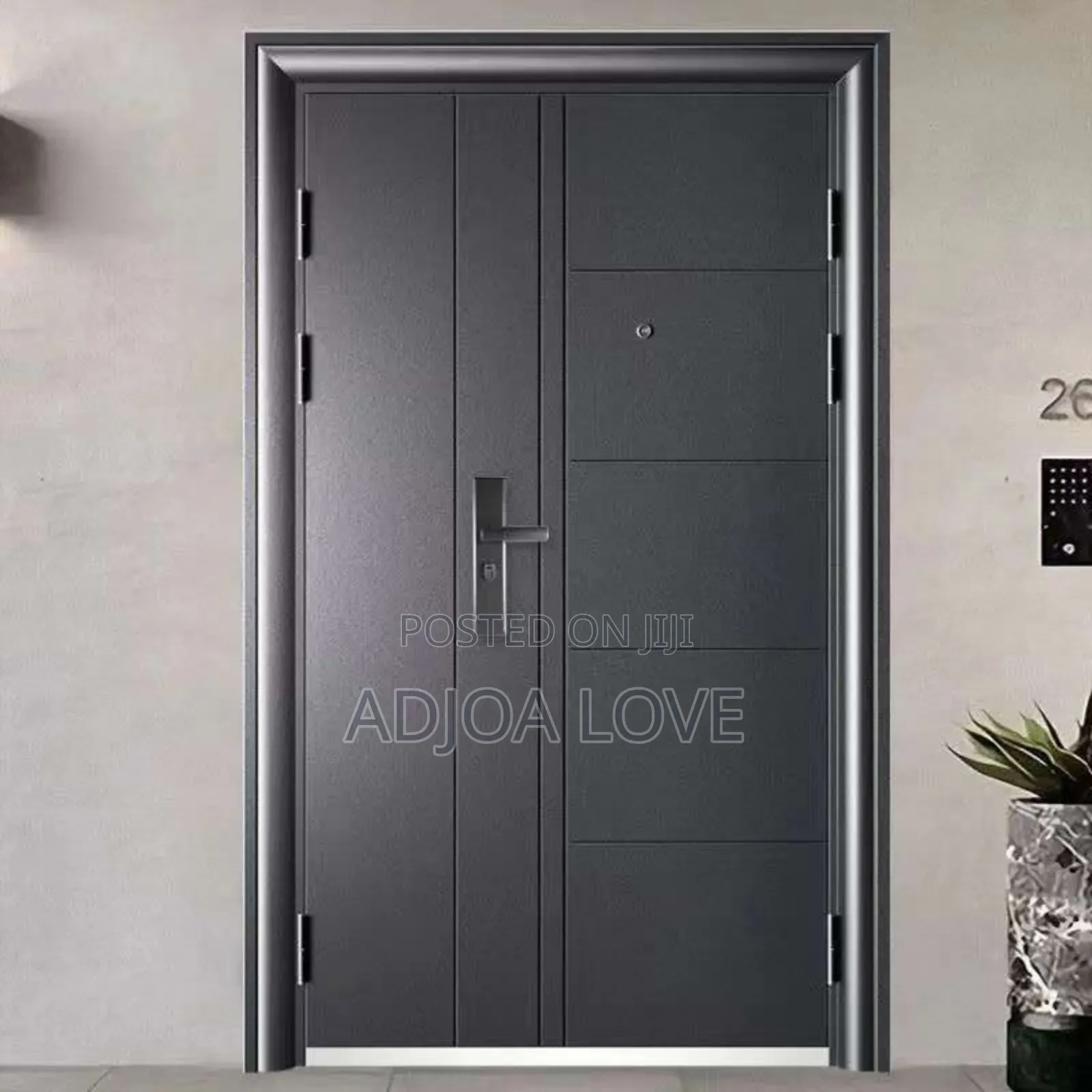 Premium Quality Steel Door 1 Half