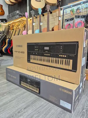 Yamaha PSR-E483 Keyboard (Latest Model)