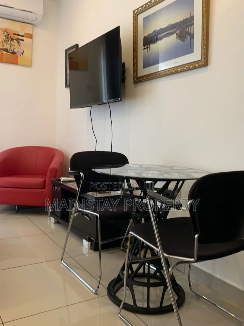 Furnished 1bdrm Apartment in The Gallery, East Legon for rent