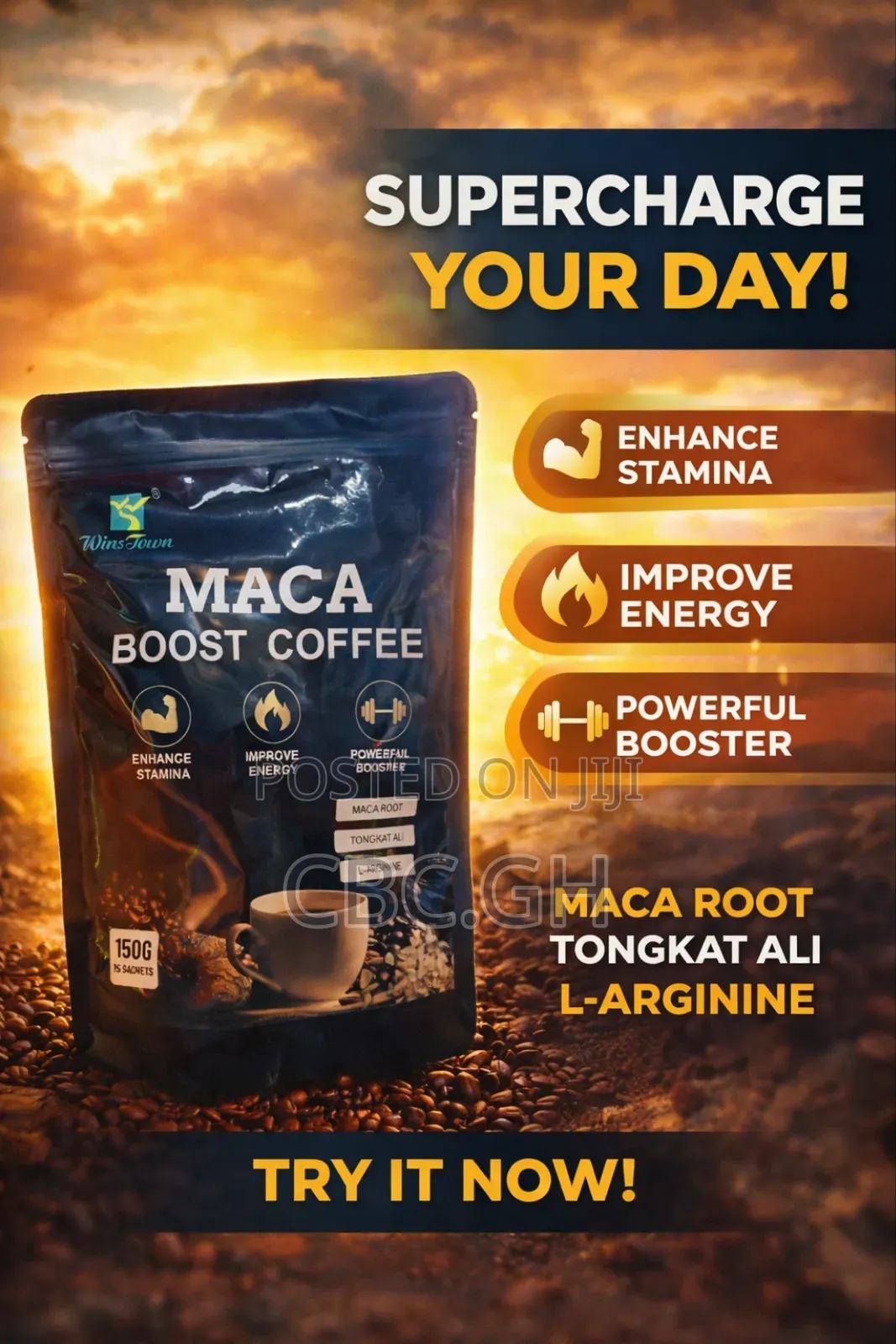 Maca Boost Coffee