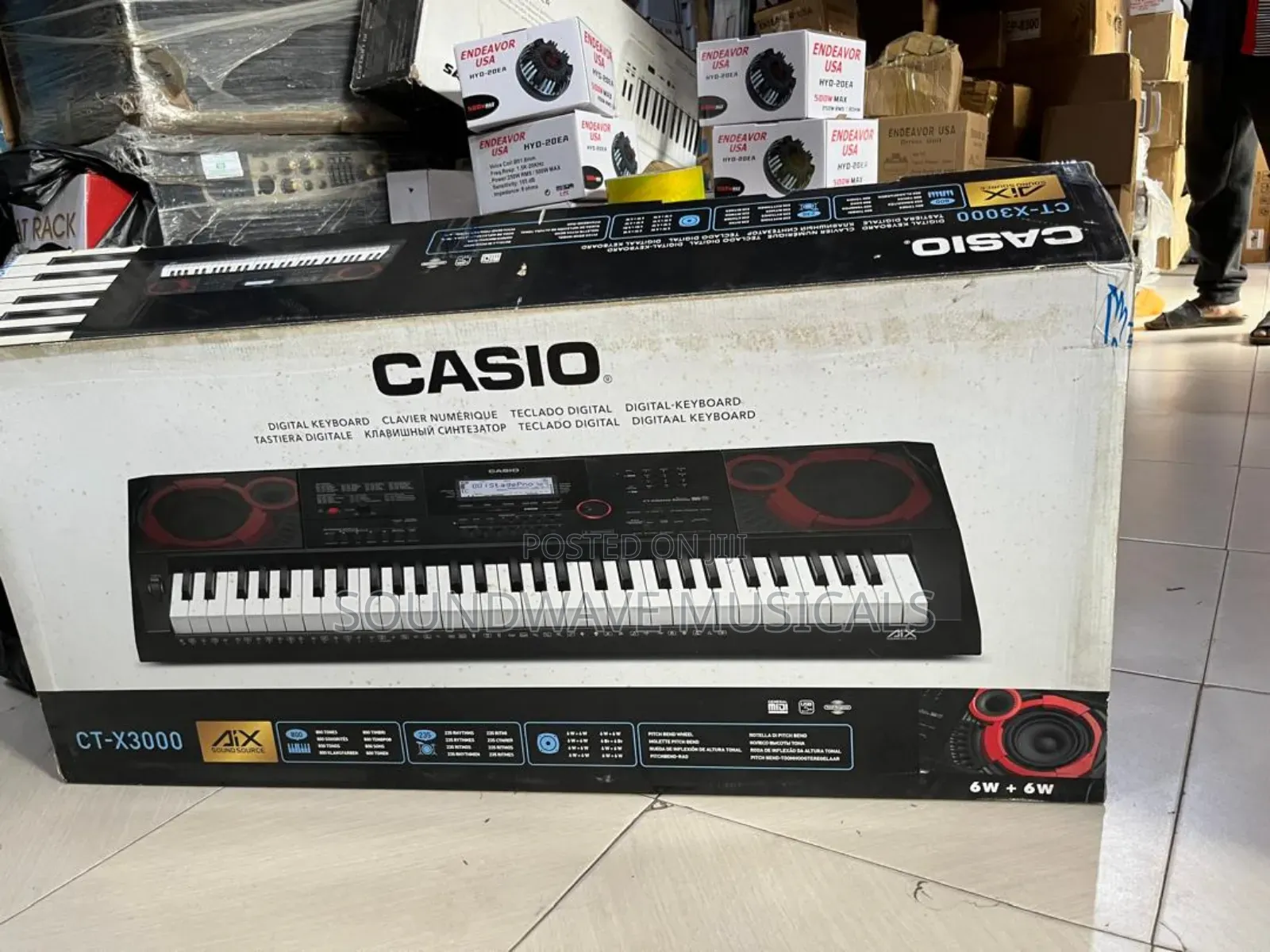 Casio Ct-x3000 Keyboard Arranger (61 Keys)