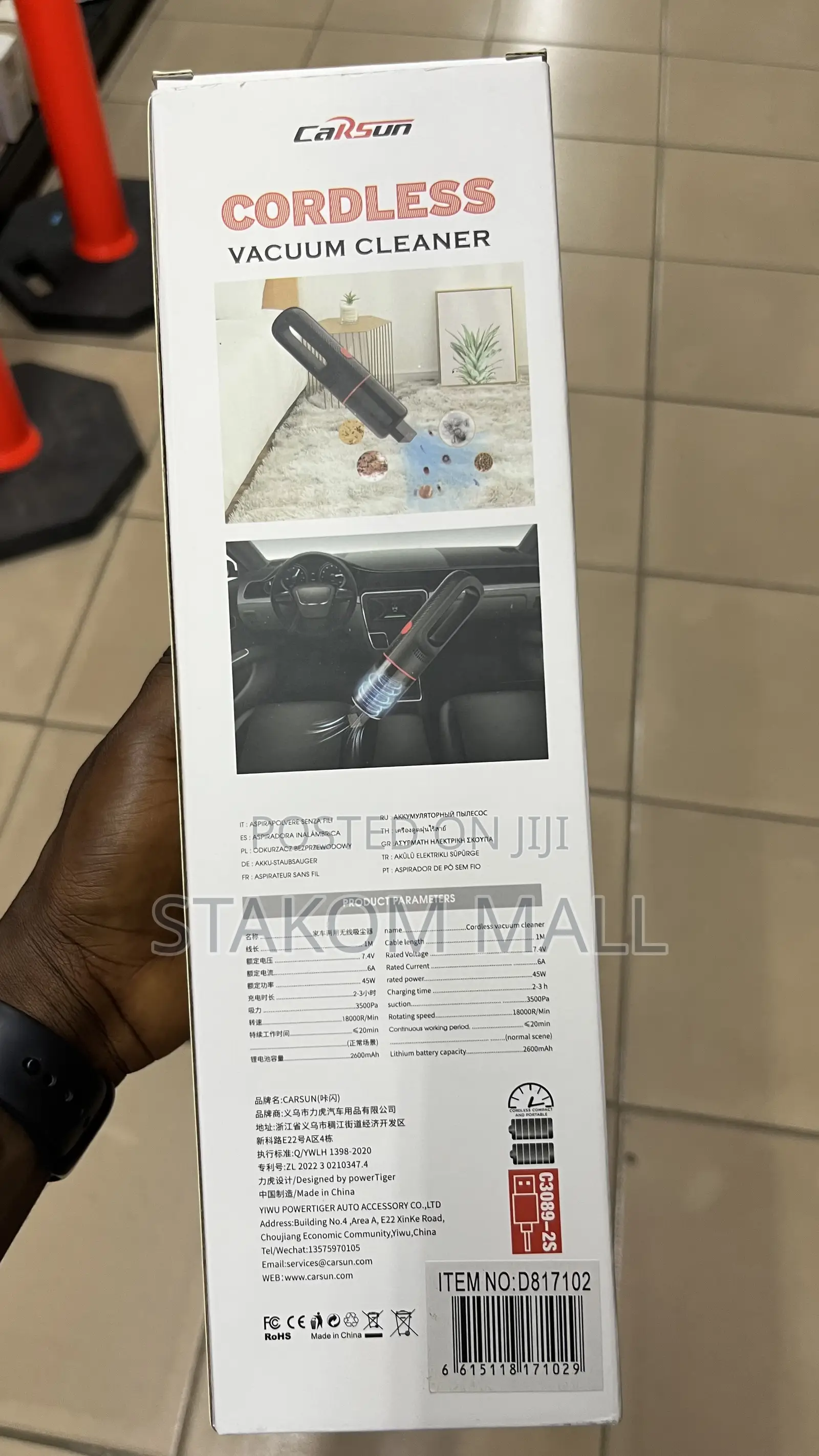 Cordless Vacuum Cleaner