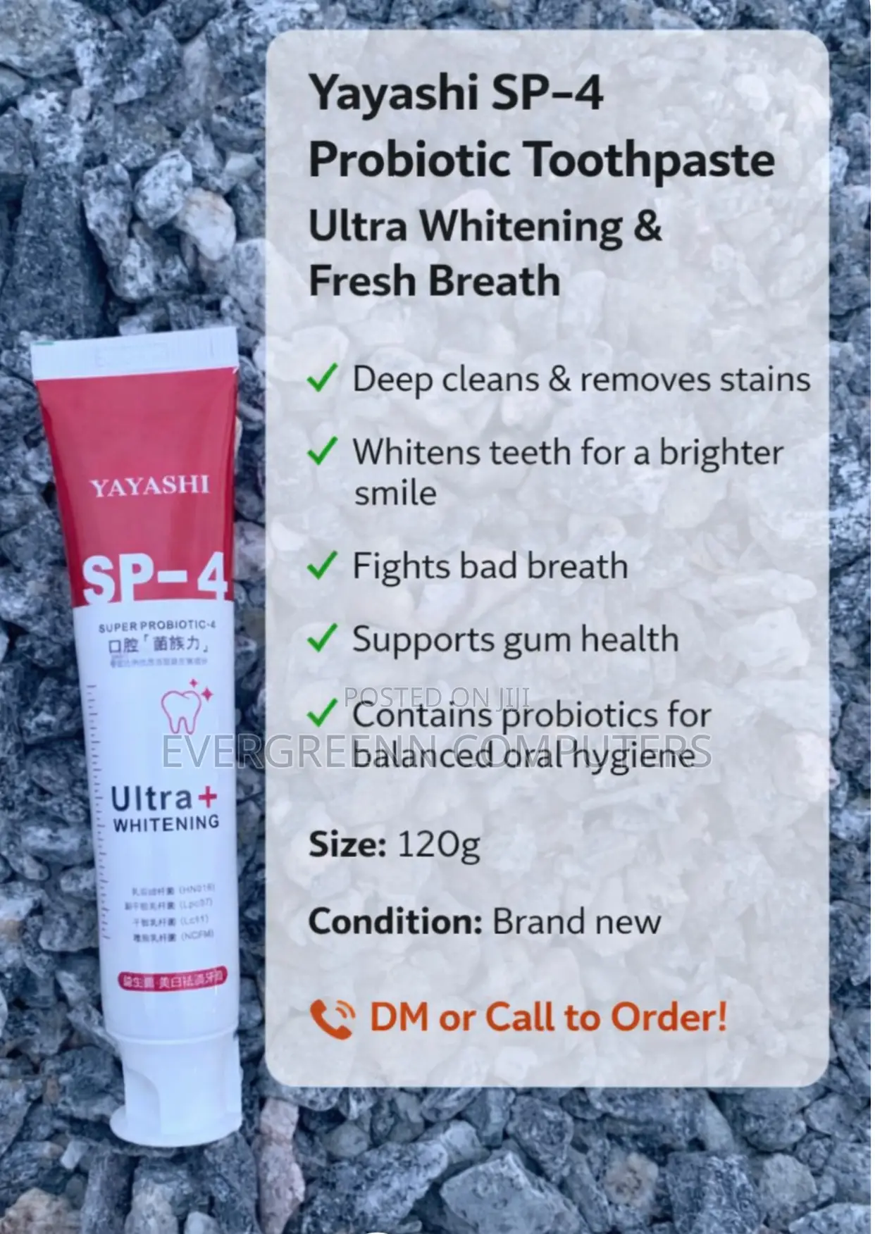 Yayashi Sp-4 Ultra+ Whitening Toothpaste