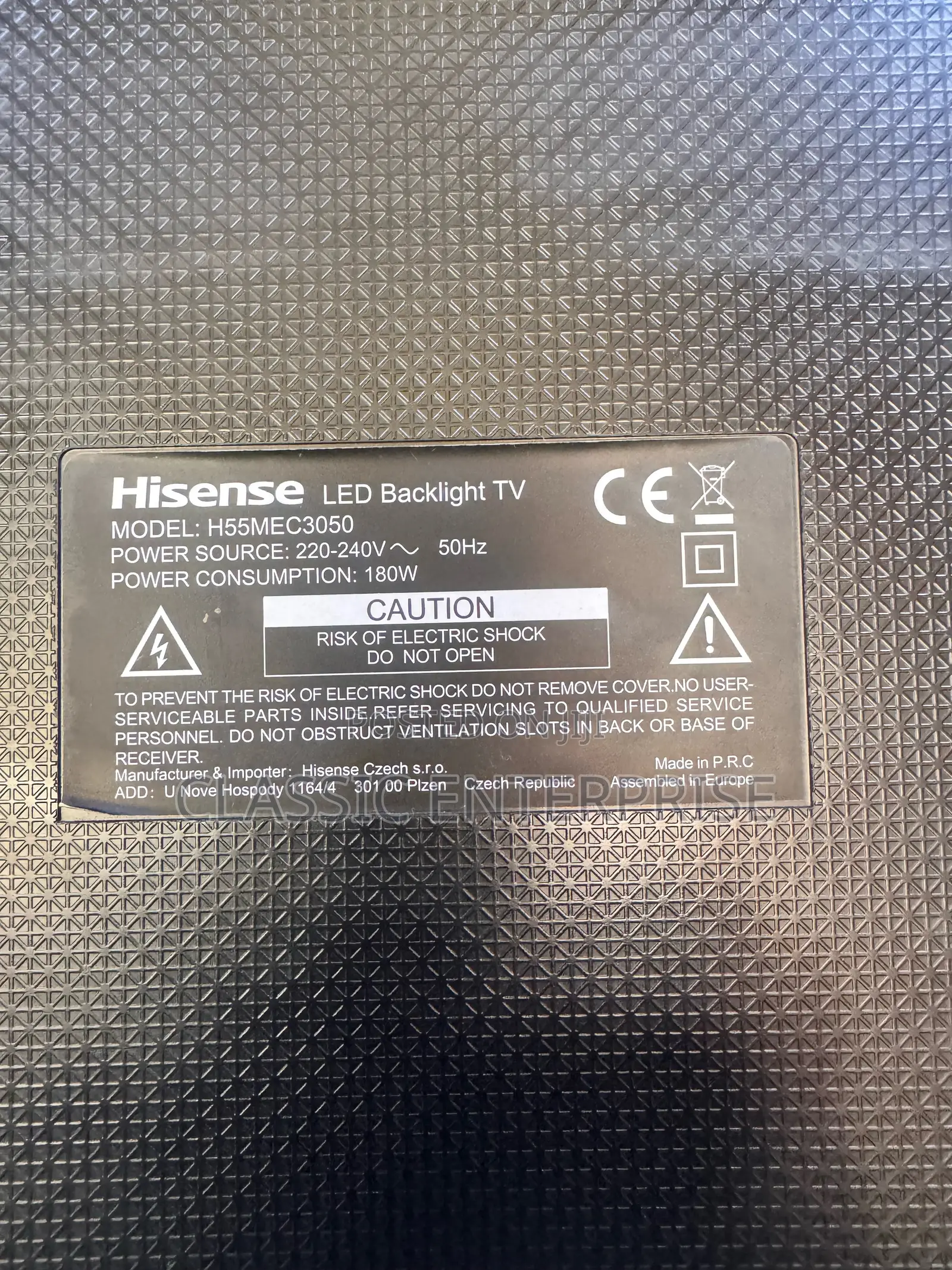 Hisense Uhd DBX Europe Standard Smart Tv Over 450 Free Channels