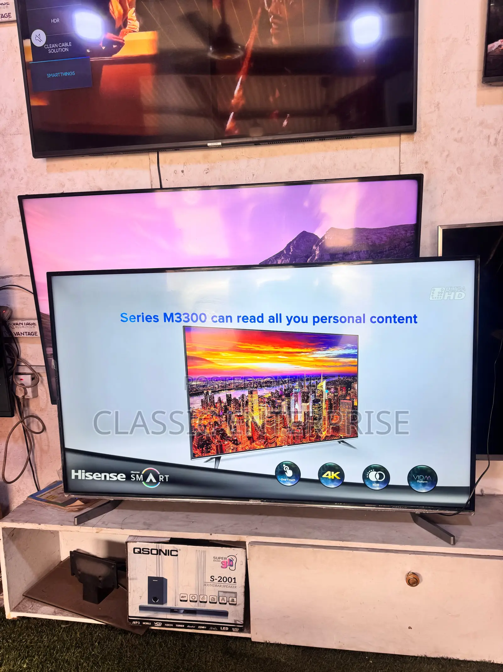 Hisense Uhd DBX Europe Standard Smart Tv Over 450 Free Channels