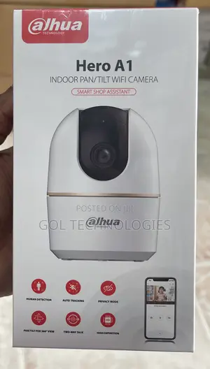Dahua Dh-H5a 5mp Indoor Fixed-Focal Wi-Fi Pan Tilt Network Camera