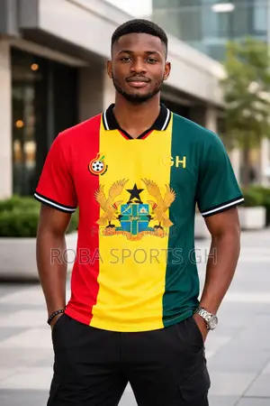 Ghana Fans Coat of Arms Jersey