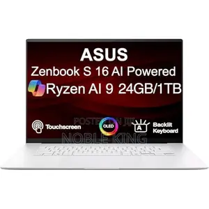 New Laptop Asus ZenBook S UX391UA 24GB AMD Ryzen 9 SSD 1T