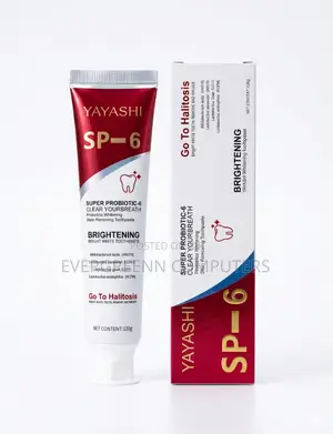 Yayashi Sp-6 Brightening Probiotic Toothpaste