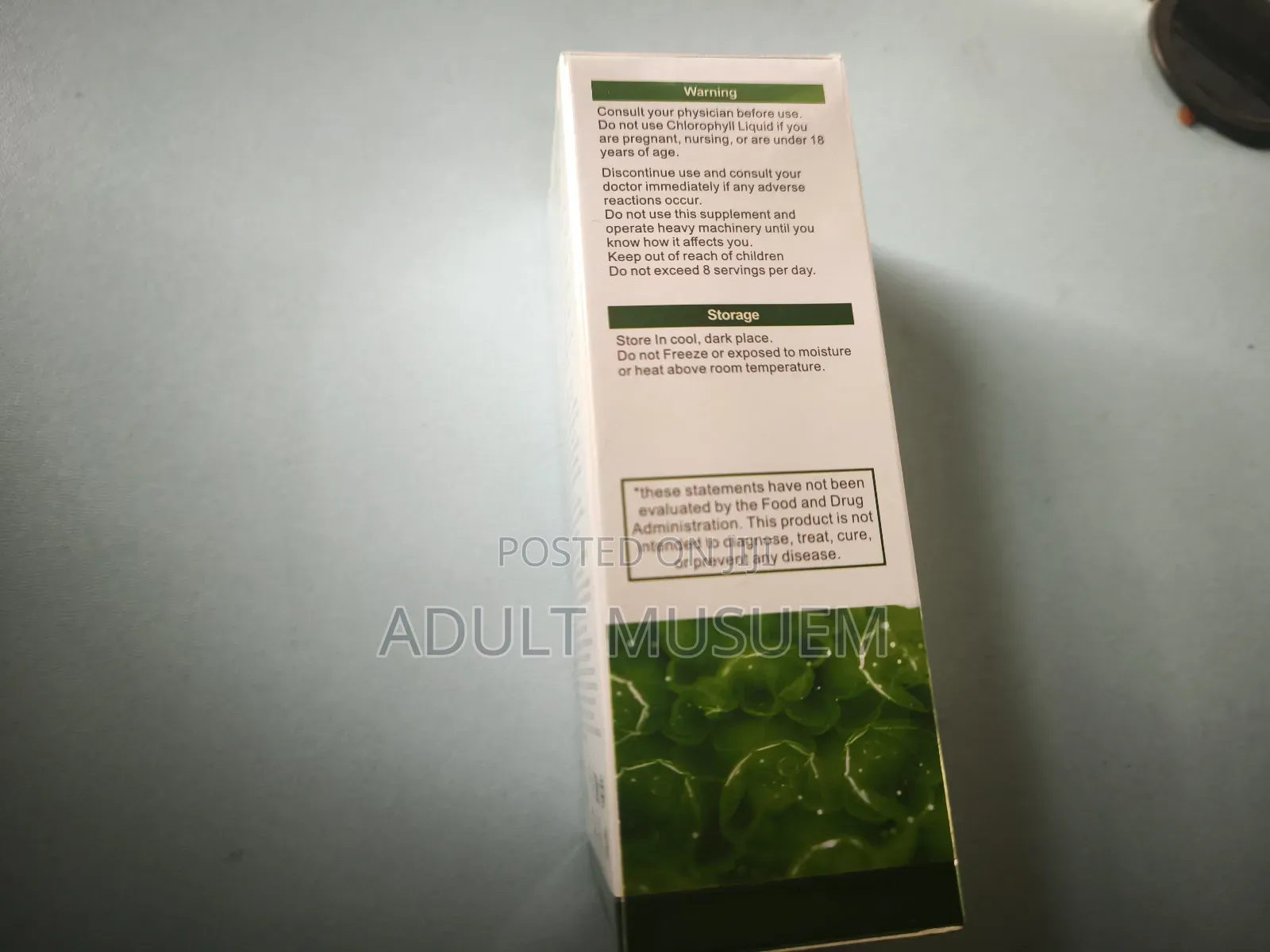 Authentic Liquid Chlorophyll Drops – Detox Cleanse Digestive Support
