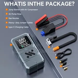 Tire Inflator/Air Compressor For Car Auto Pump Portable