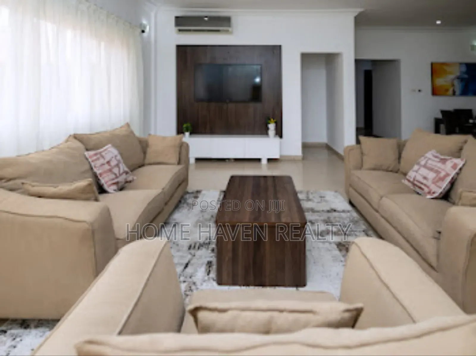 Furnished 3bdrm Apartment in Airport Residentials for rent