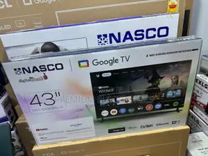 Nasco 43" Google Smart Full Hd Tv| Google Play, Netflix, Live Matches