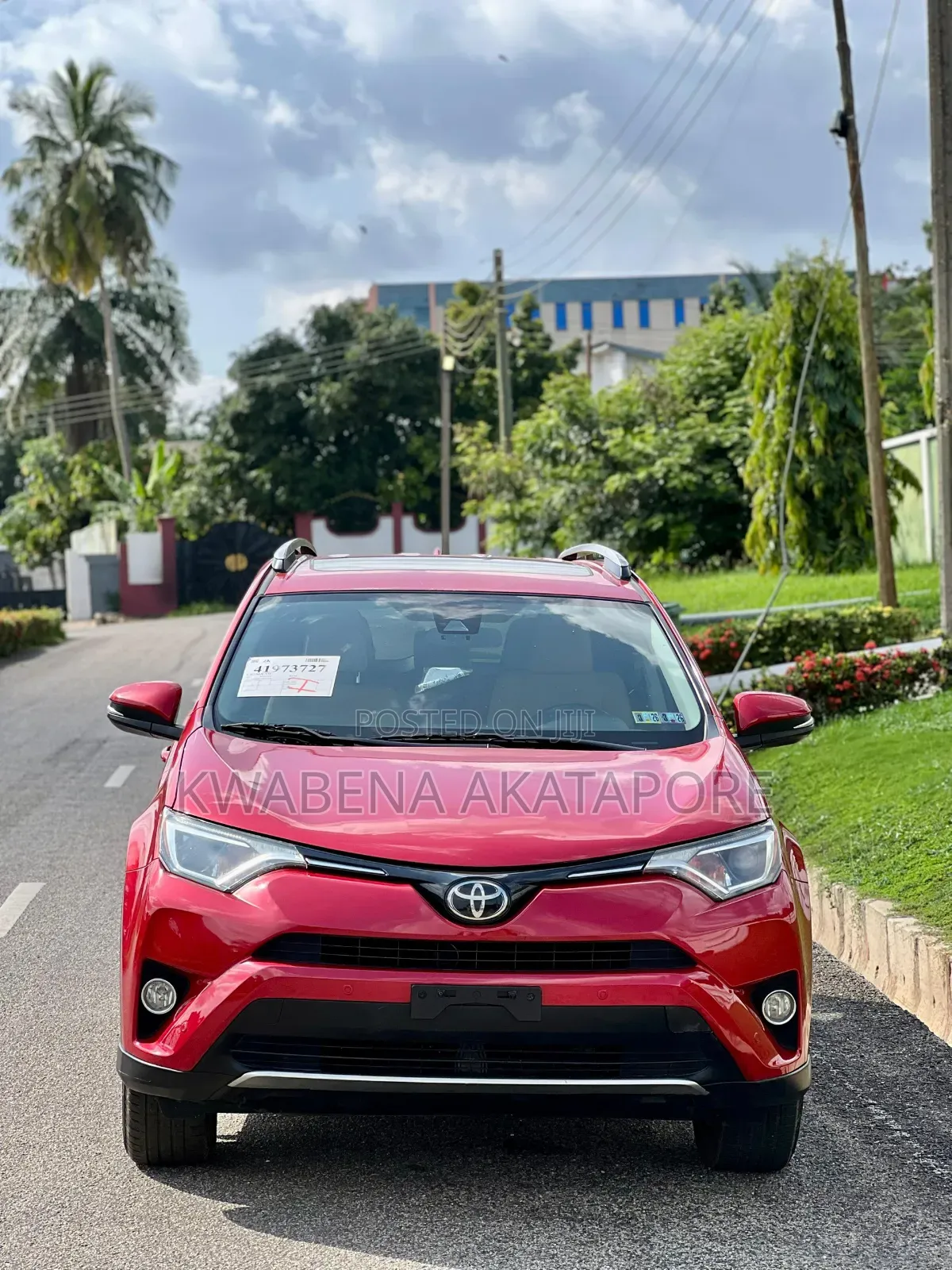 Toyota RAV4 Adventure 4dr SUV AWD (2.5L 4cyl 6A) 2018 Red
