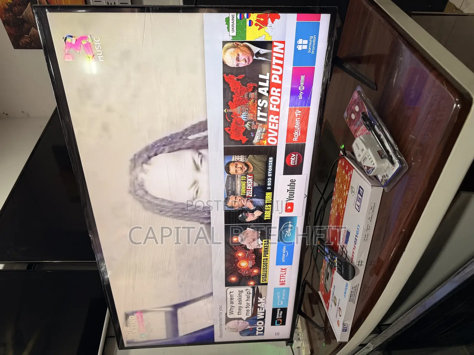 Super Amazing 50inches Smart Samsung TV
