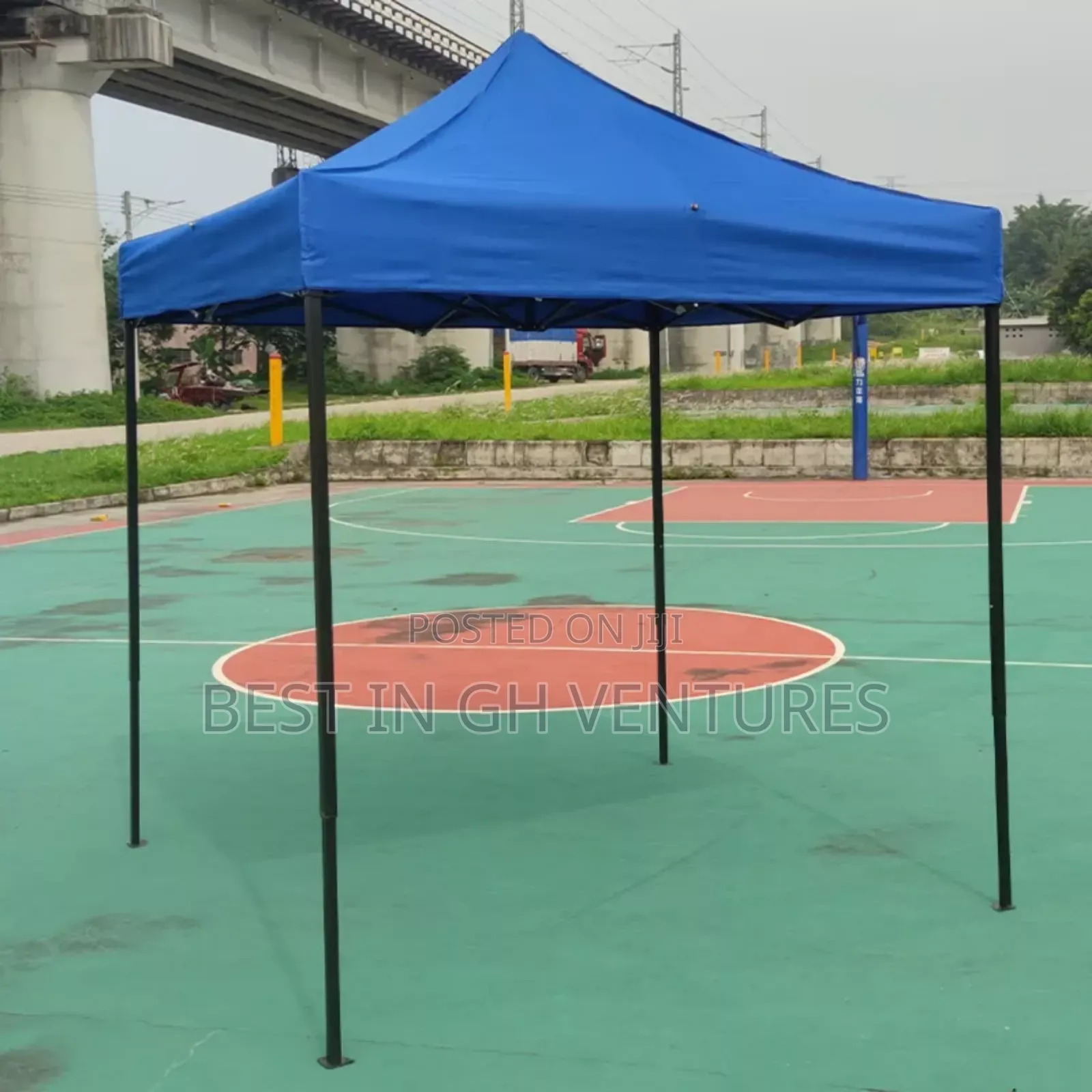 Blue Heavy Duty 6ftx6ft Foldable Canopy