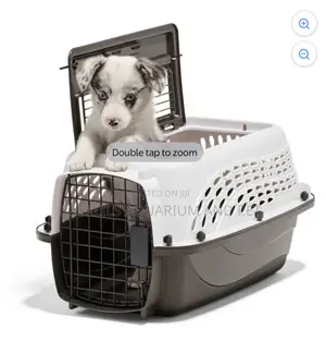 2 Door Way Plastic Acrylic Dog Cage