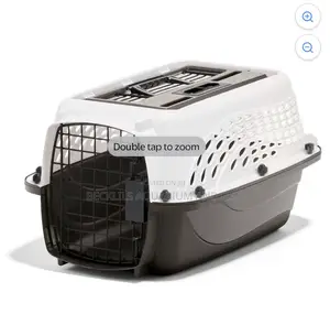 2 Door Way Plastic Acrylic Dog Cage