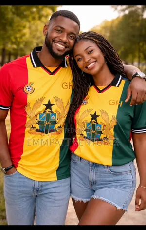 Ghana Coat of Arms Jersey
