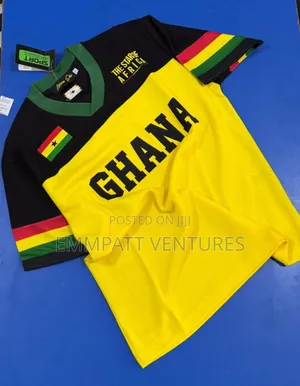 The Glamourous Star of Africa Ghana Jerseys