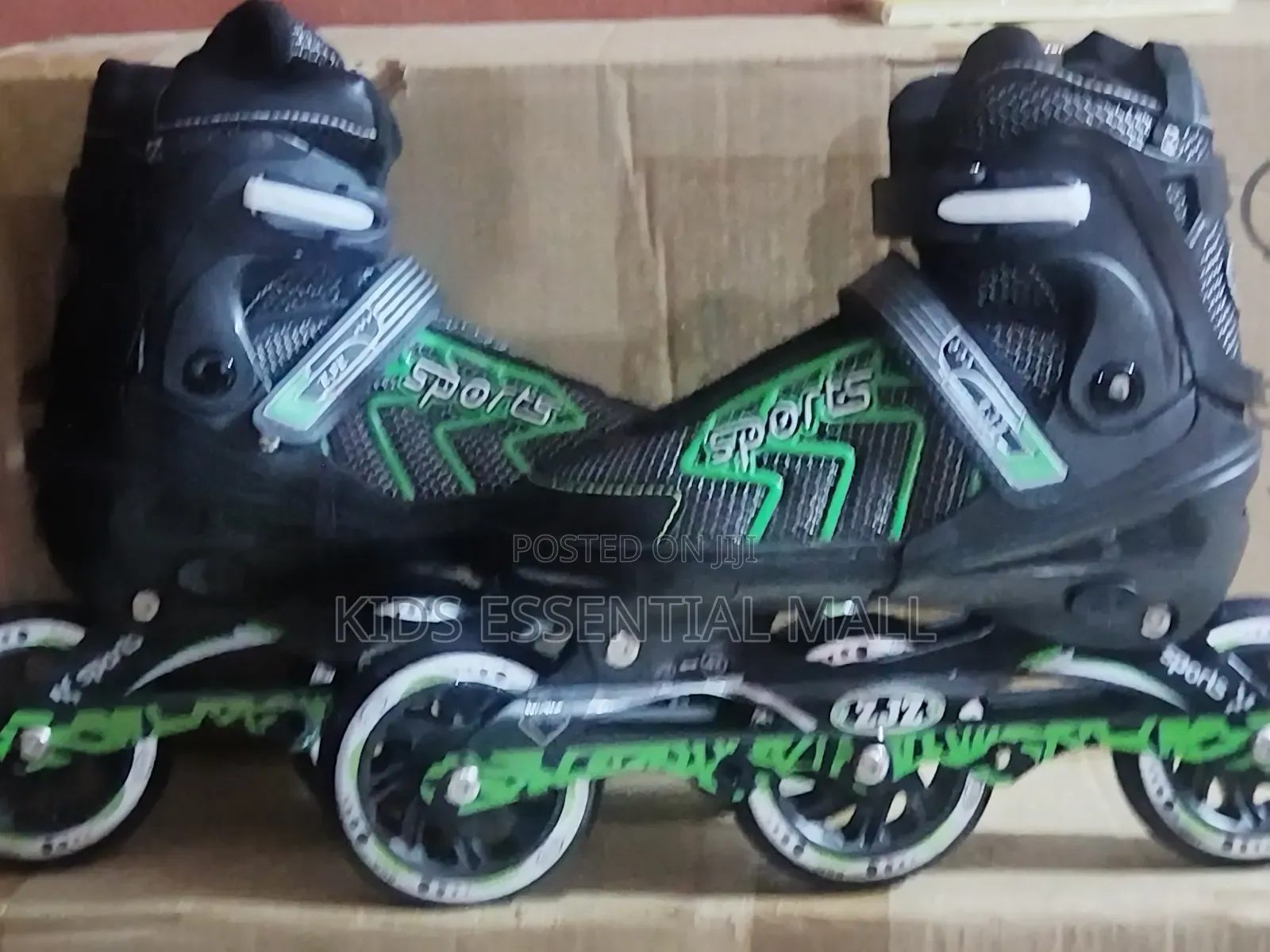 Surfly Inline Skate Shoe Green or ,Red Will Black