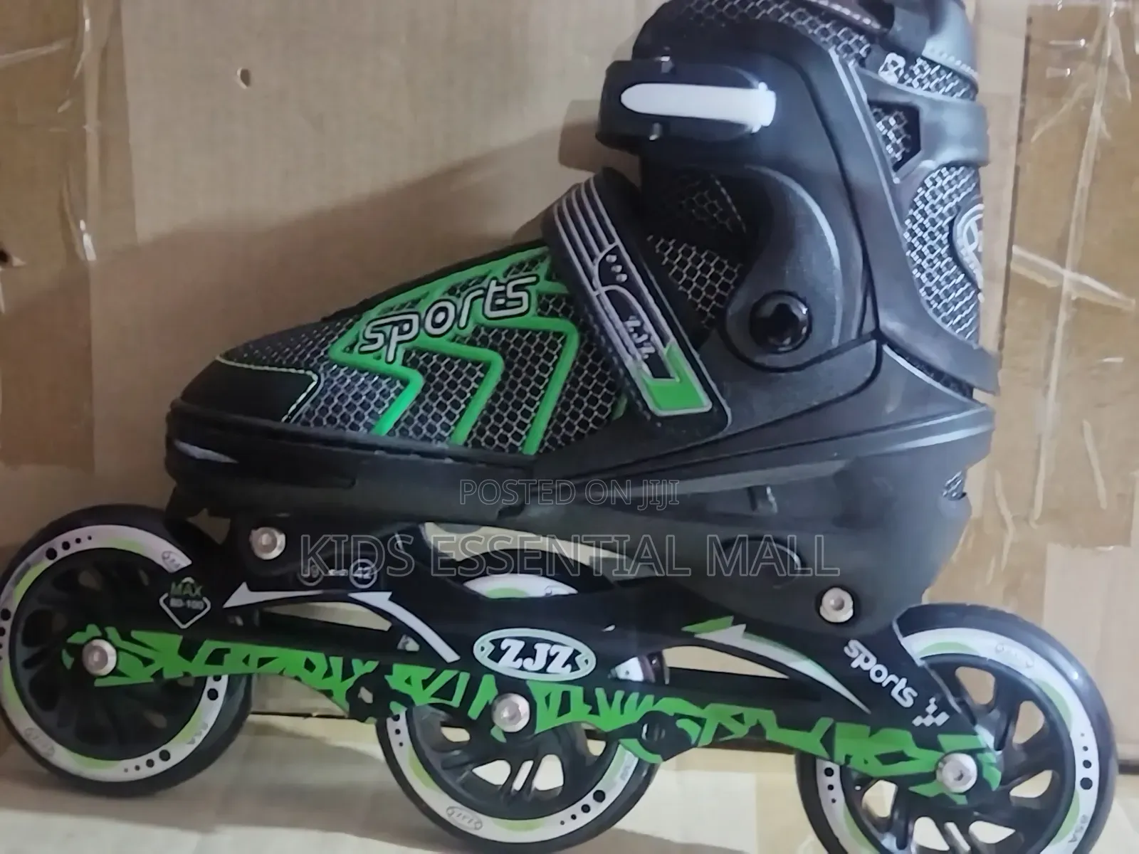 Surfly Inline Skate Shoe Green or ,Red Will Black