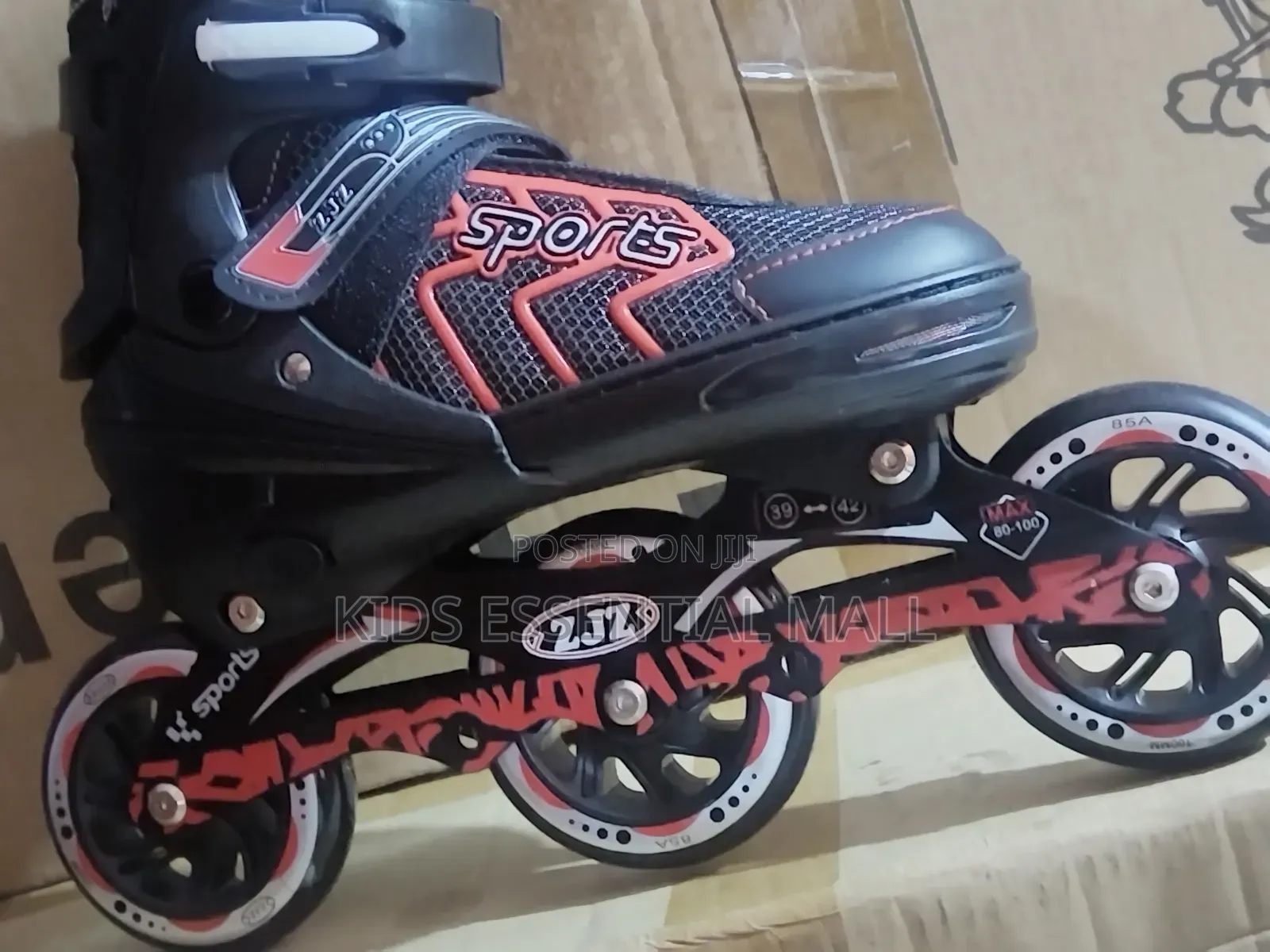 Surfly Inline Skate Shoe Green or ,Red Will Black