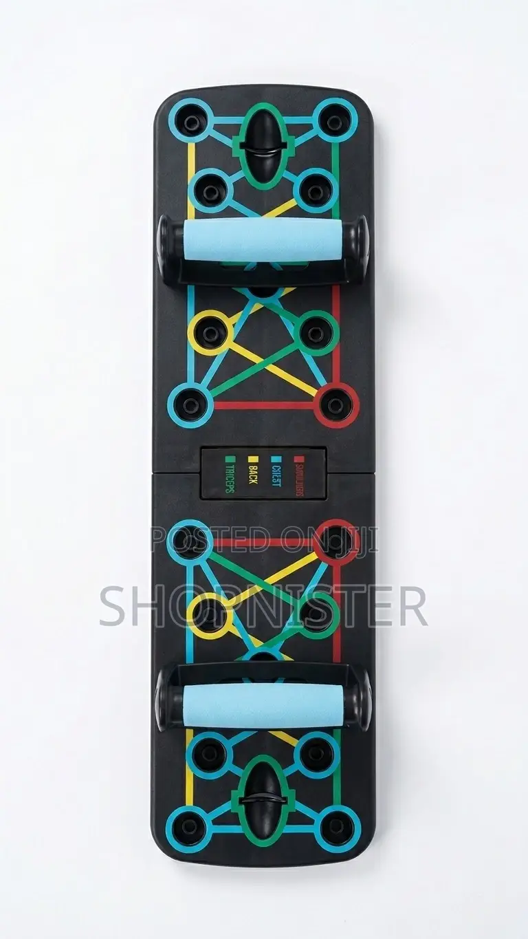 14-in-1 Color-Coded Push-Up Board