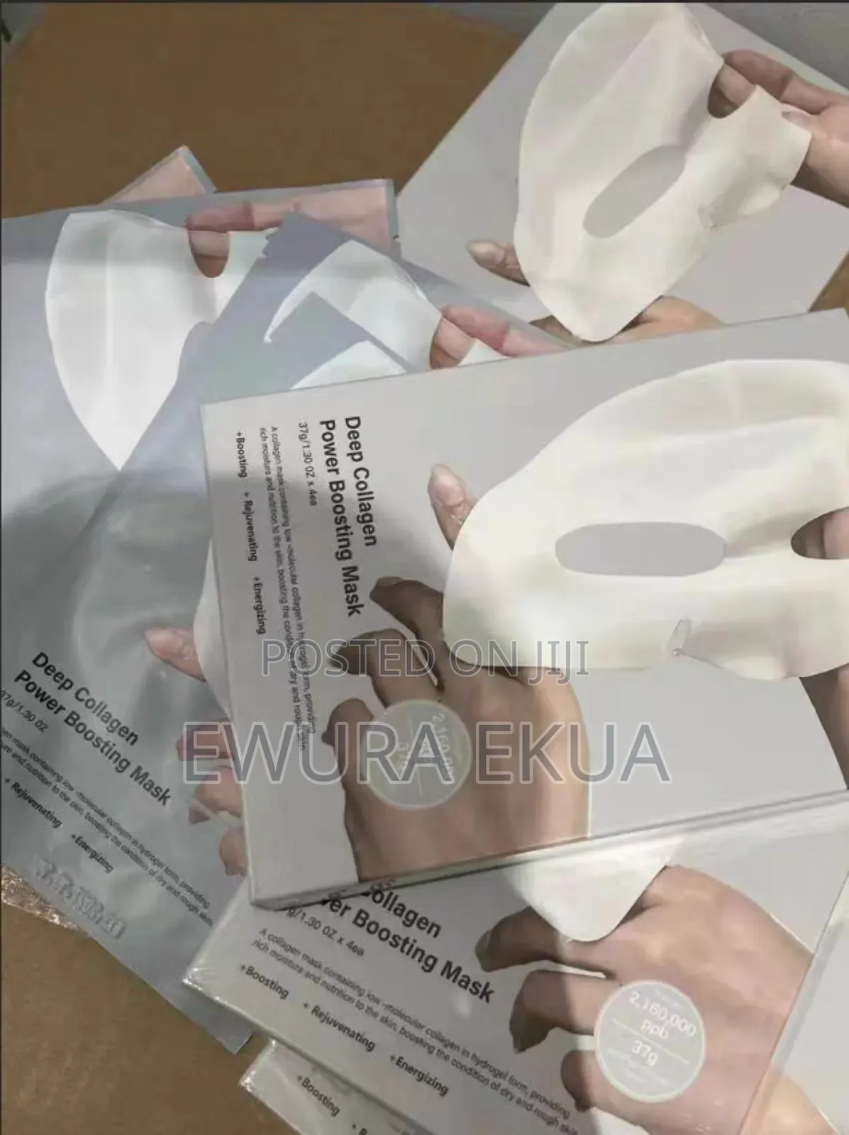 Deep Collagen Face Mask ( 4 in a Pack)