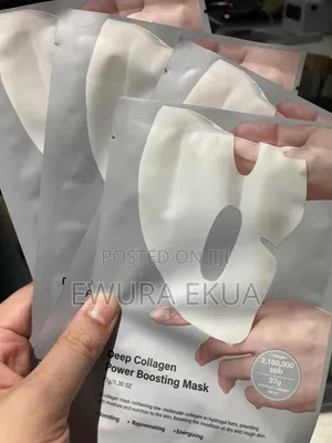 Deep Collagen Face Mask ( 4 in a Pack)