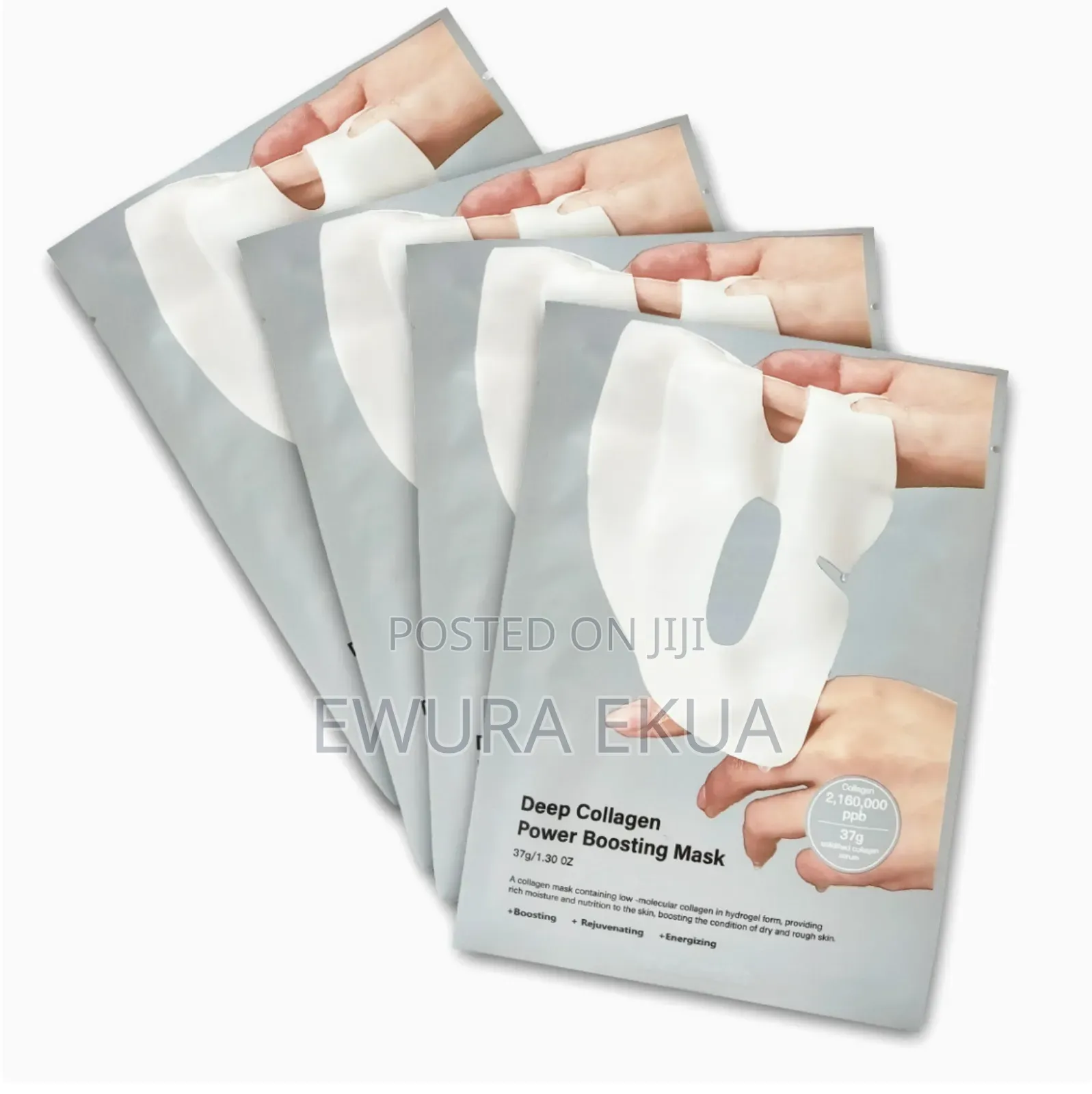 Deep Collagen Face Mask ( 4 in a Pack)