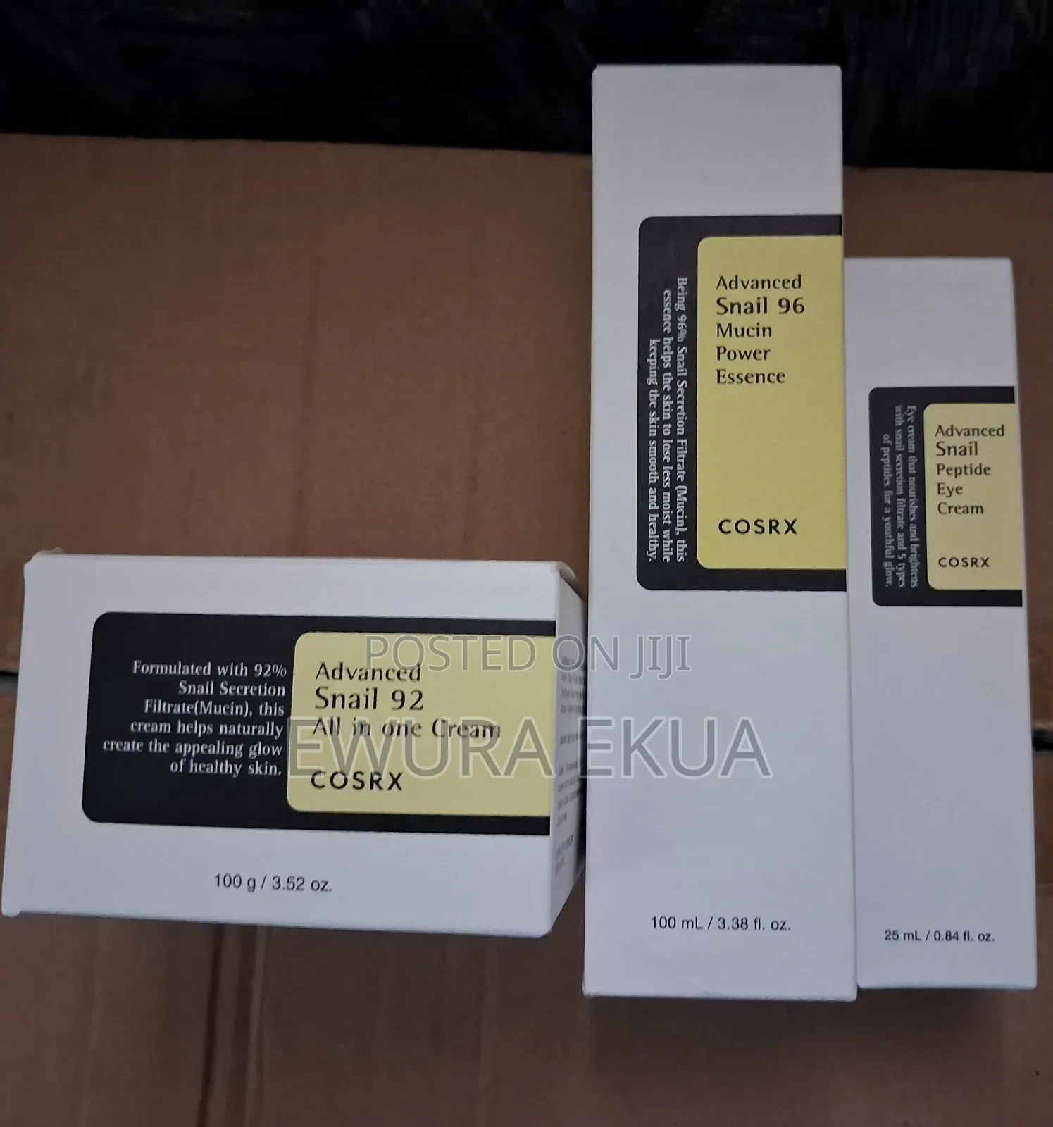 Cosrx Advanced Cream + Serum +Eye Cream (Set)