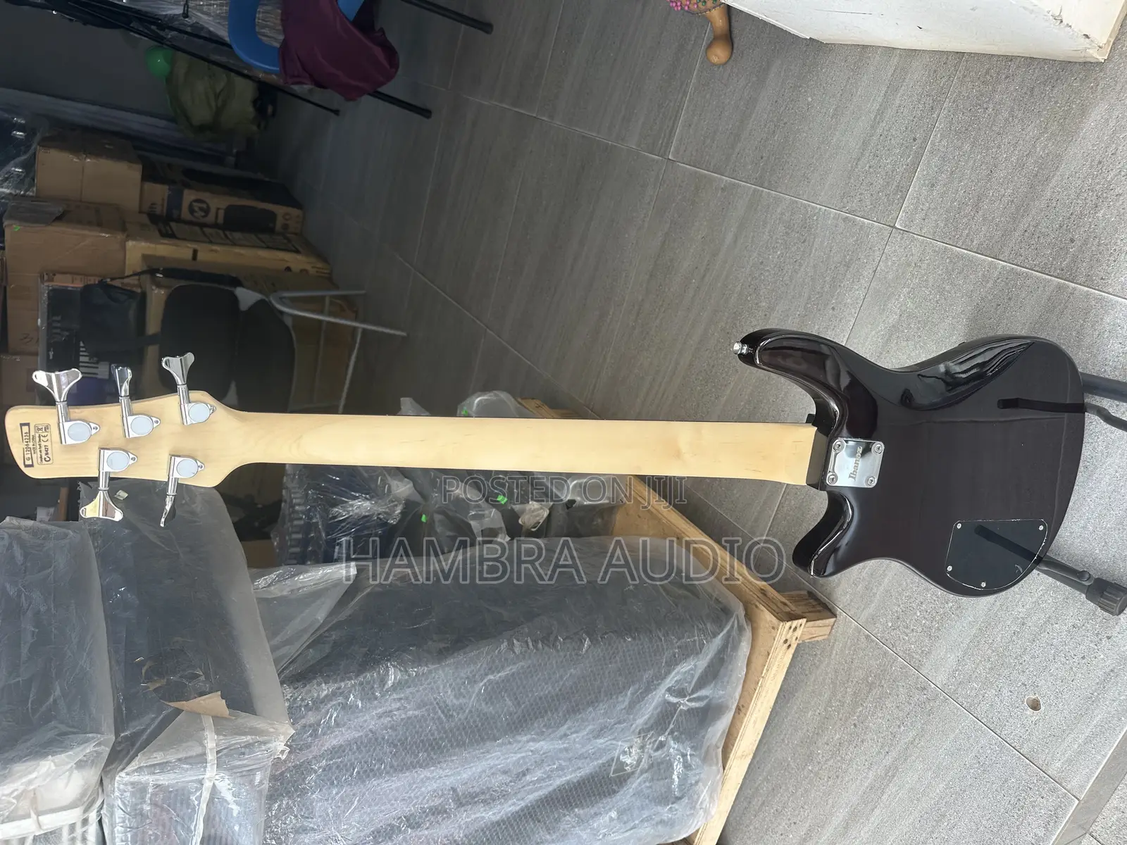 Ibanez Bass Guitar Black