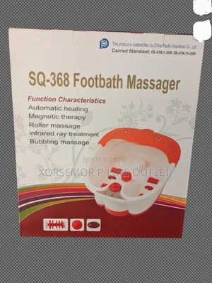 Sq- 368 Footbath Massager Bowl