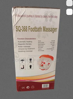 Sq- 368 Footbath Massager Bowl