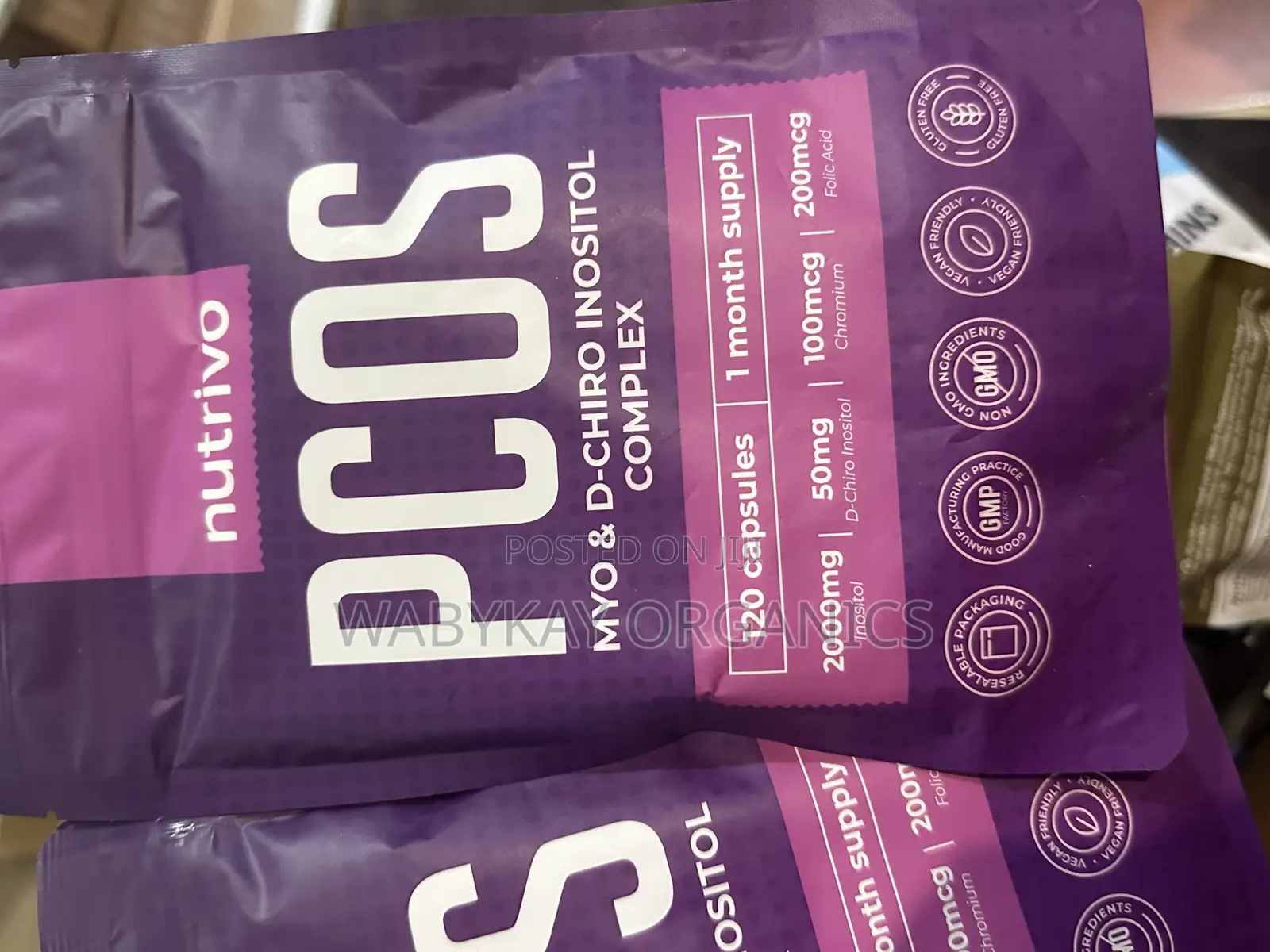Nutiva Pcos Capsules 120 Capsules